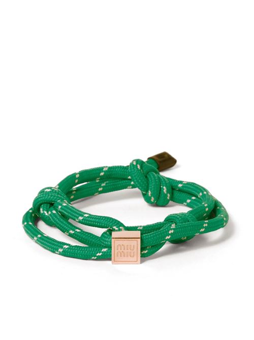 Bracciale in corda MIU MIU | 5IB5383L74F077U